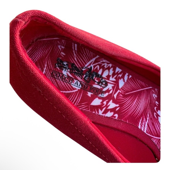 Coach Red Wedge Shoes - Picture 6 of 7